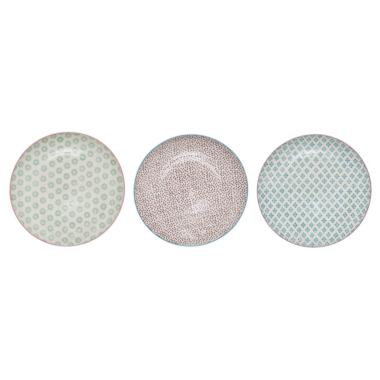 Bloomingville Patrizia tallrik, blå, stengods