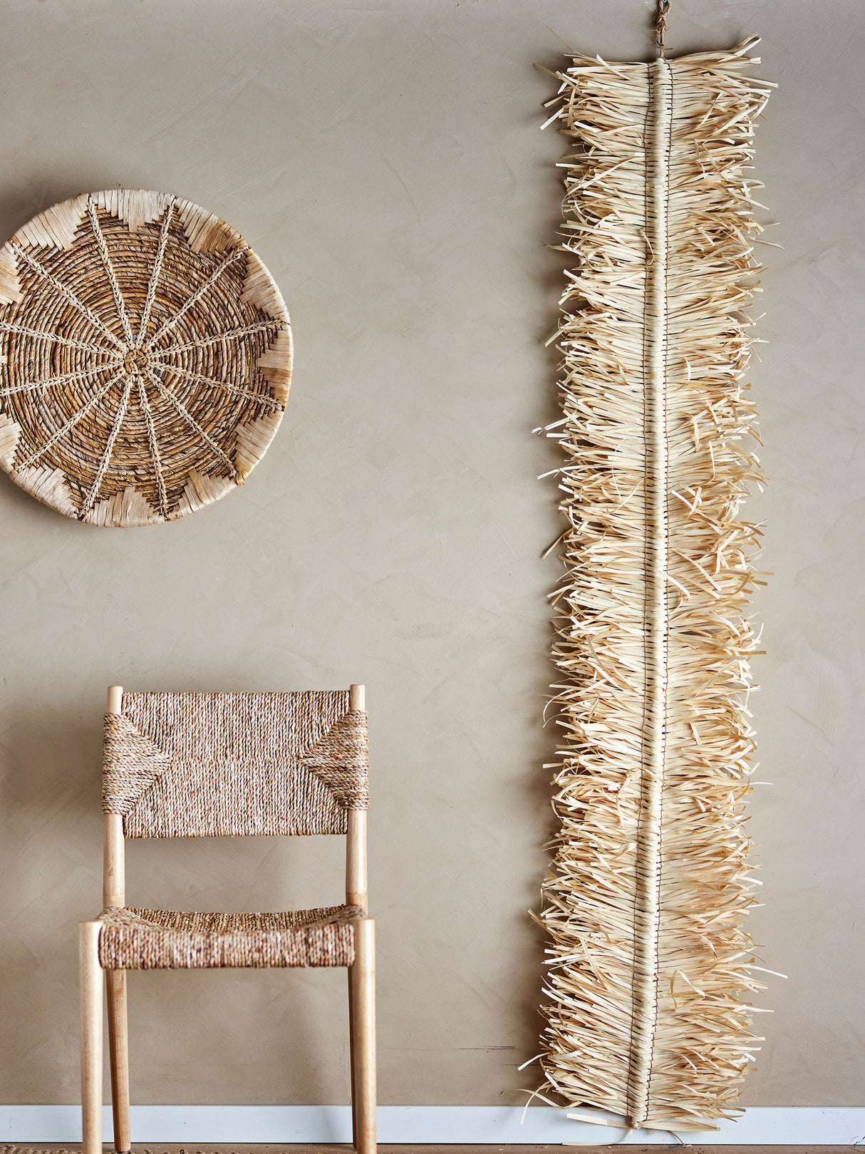 Bloomingville Toledo Väggdekor, Natur, Palmblad