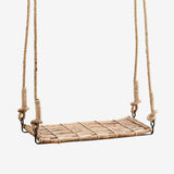 Madam Stoltz Bambusgunga Natur, svart 74x37x160 cm