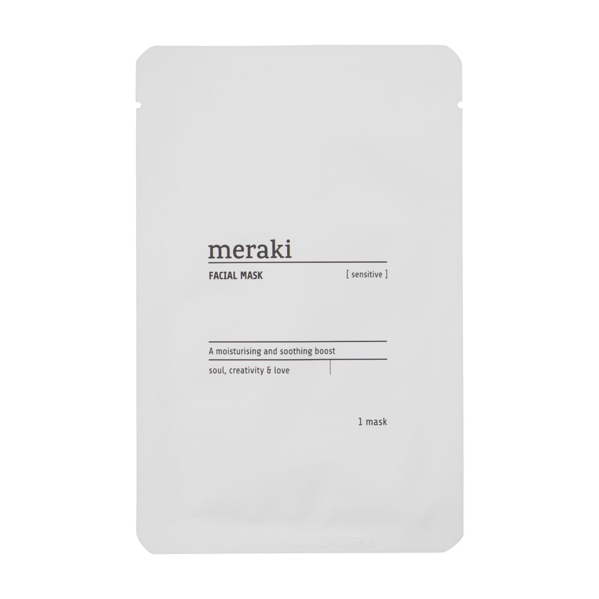 Meraki Ansiktsmask, Sensitive