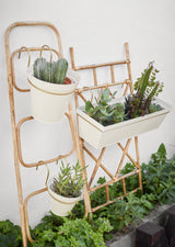 Madam Stoltz Bambu Växtspaljé Naturlig 41x2x99 cm