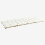 Madam Stoltz Bomullsmadrass 70x180 cm, Offwhite/taupe